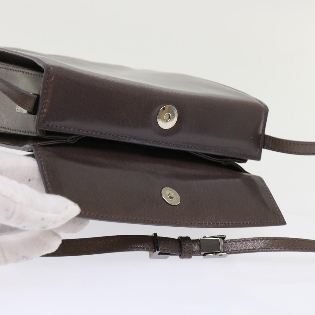 GUCCI Shoulder Bag Leather Outlet Gray 007.2014/3444  am4648