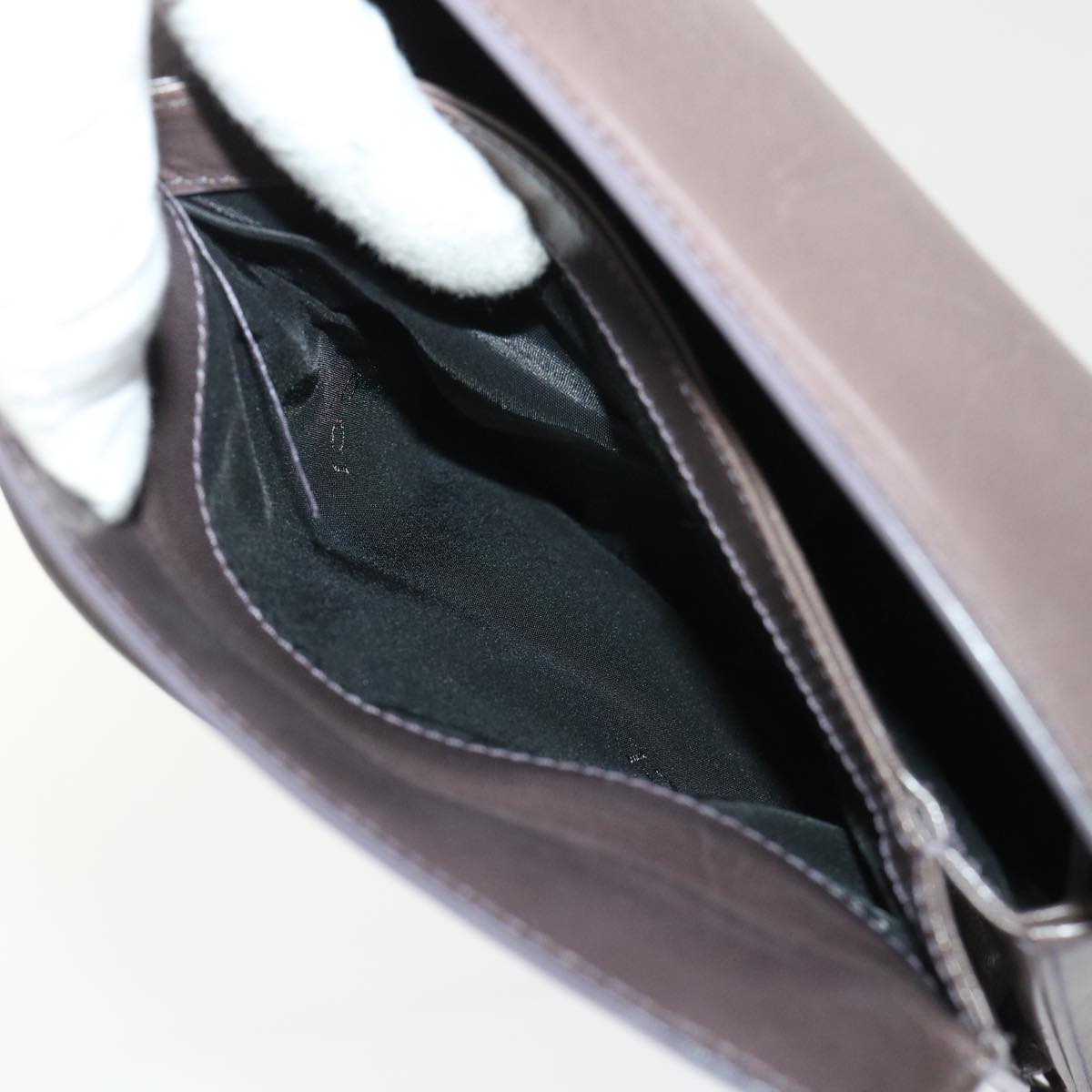 GUCCI Shoulder Bag Leather Outlet Gray 007.2014/3444  am4648