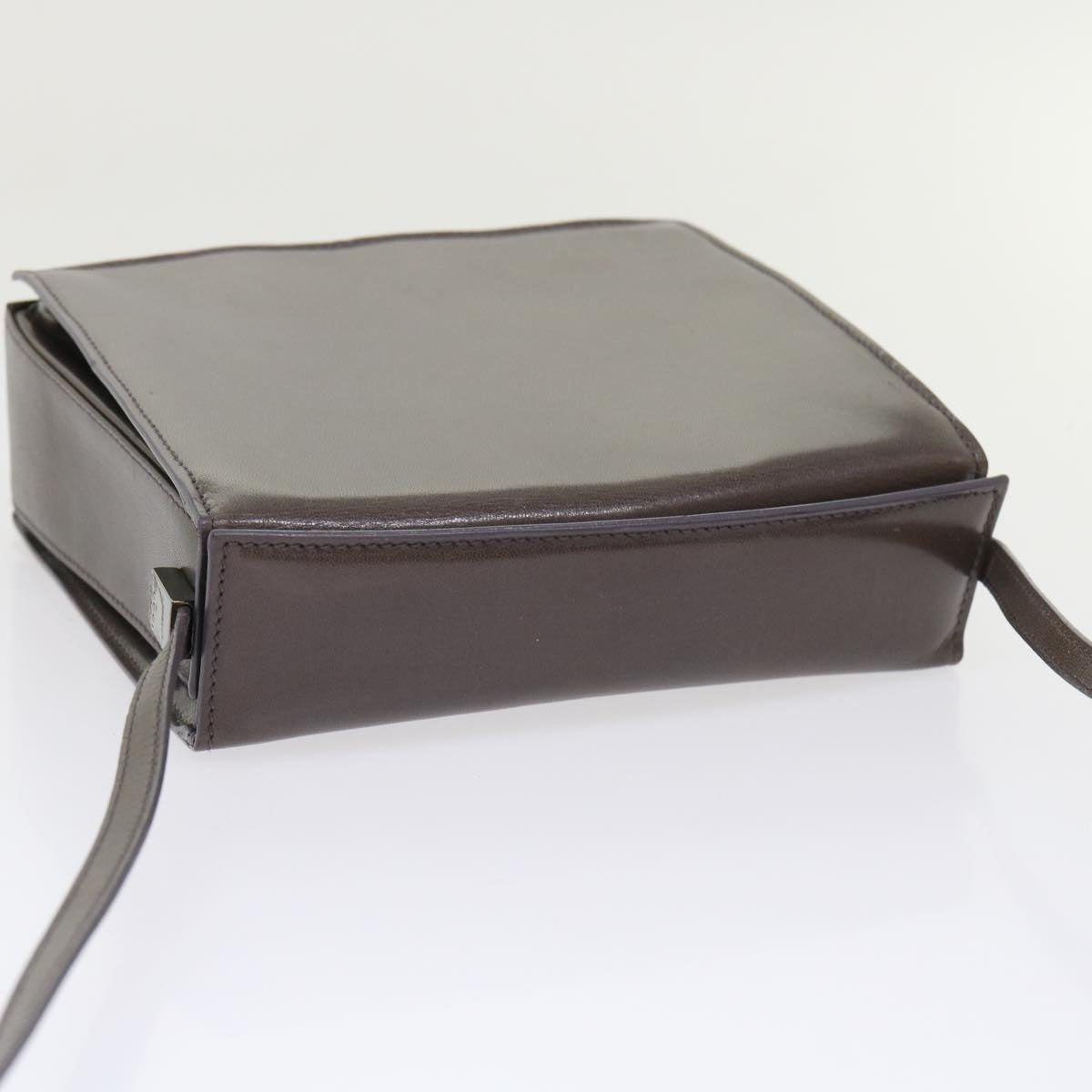 GUCCI Shoulder Bag Leather Outlet Gray 007.2014/3444  am4648