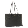 FENDI Zucchino Canvas Tote Bag Black  ar6460