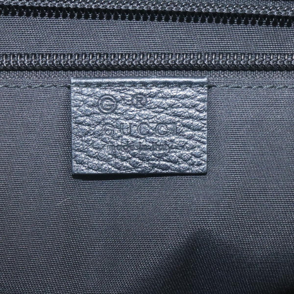 GUCCI GG Canvas Hand Bag Black  ar6477