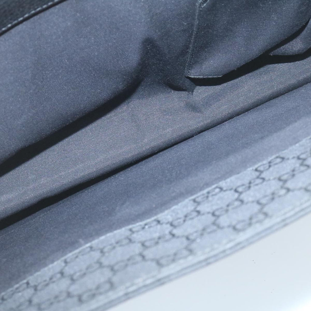 GUCCI GG Canvas Hand Bag Black  ar6477