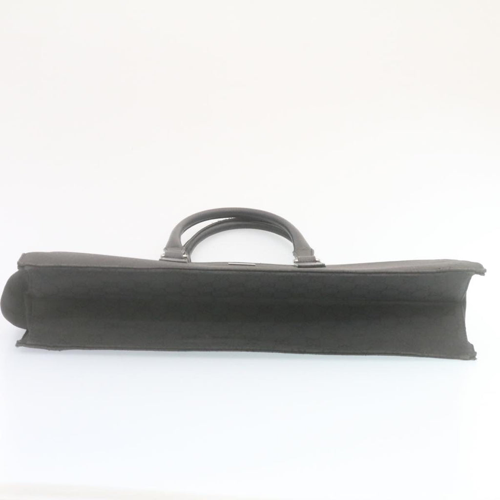 GUCCI GG Canvas Hand Bag Black  ar6477