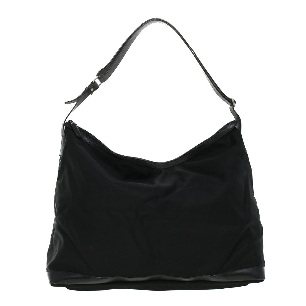 GUCCI Shoulder Bag Canvas Black  ar8657