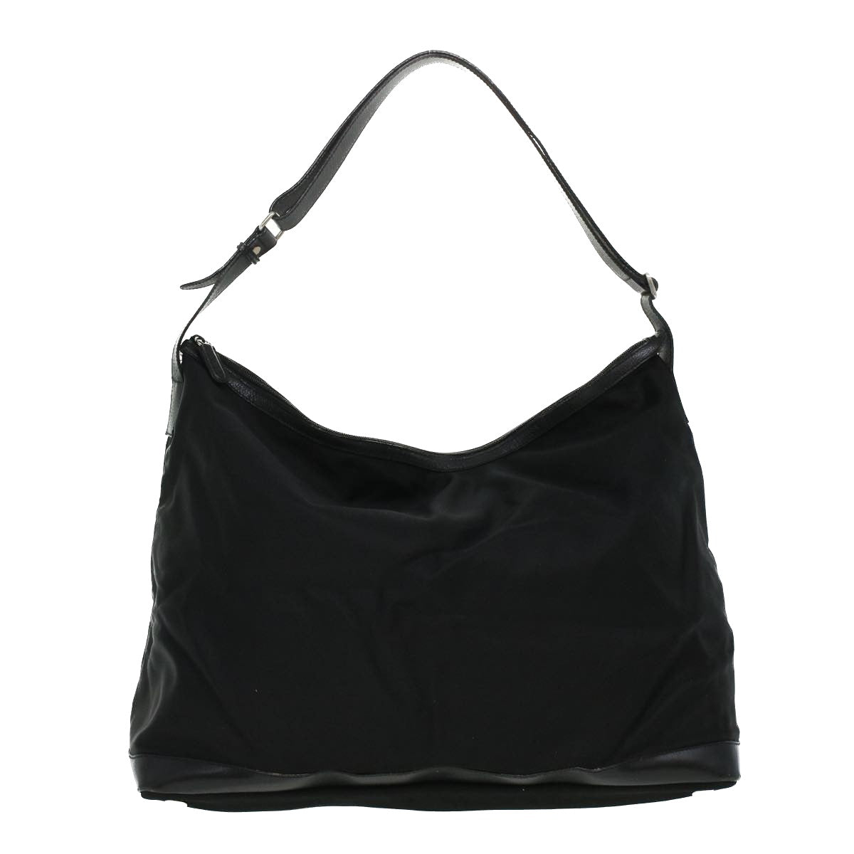 GUCCI Shoulder Bag Canvas Black  ar8657