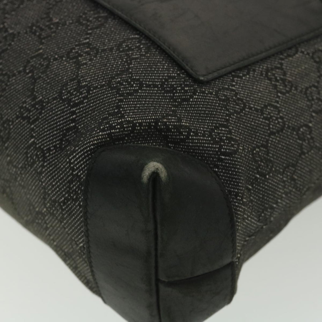 GUCCI GG Canvas Tote Bag Black 28893  ar8950
