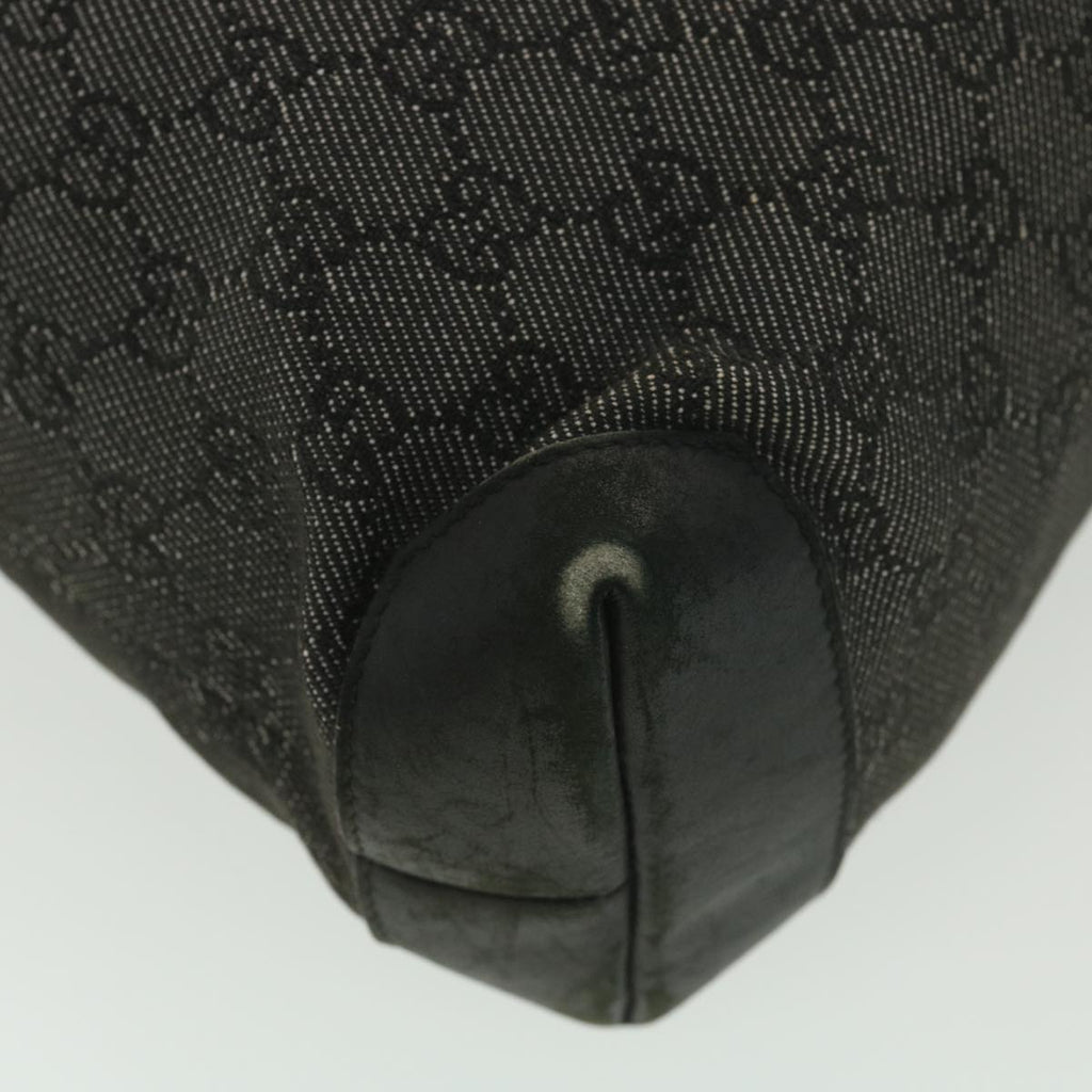 GUCCI GG Canvas Tote Bag Black 28893  ar8950