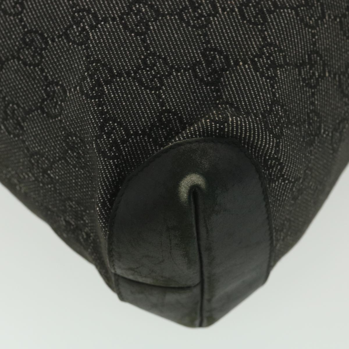 GUCCI GG Canvas Tote Bag Black 28893  ar8950