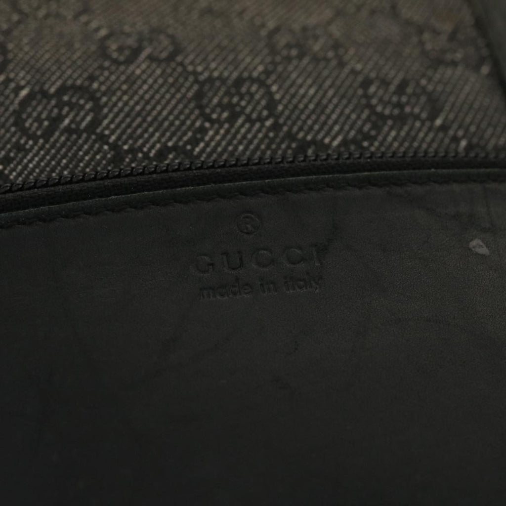 GUCCI GG Canvas Tote Bag Black 28893  ar8950