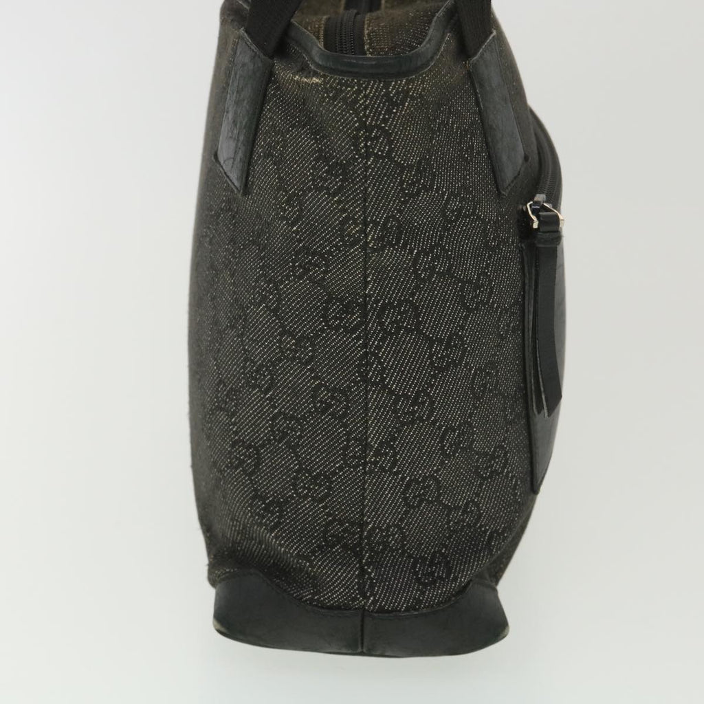 GUCCI GG Canvas Tote Bag Black 28893  ar8950