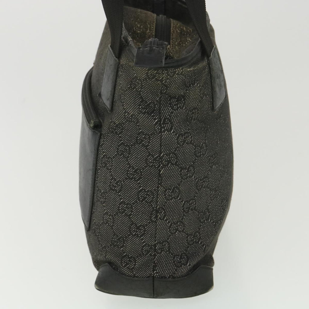 GUCCI GG Canvas Tote Bag Black 28893  ar8950