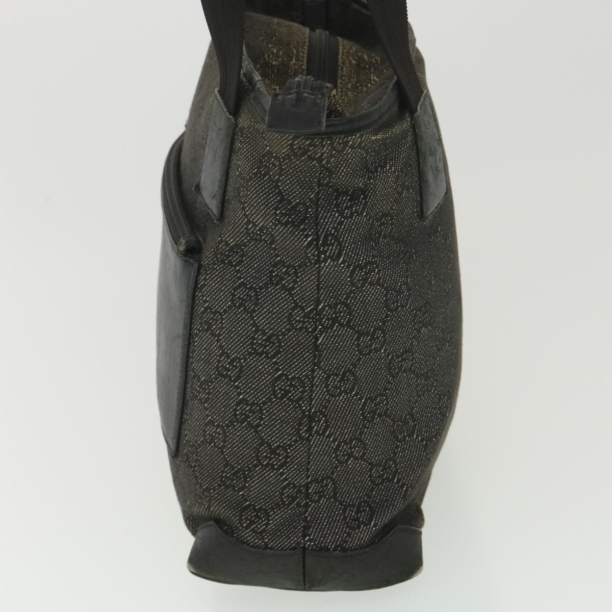 GUCCI GG Canvas Tote Bag Black 28893  ar8950