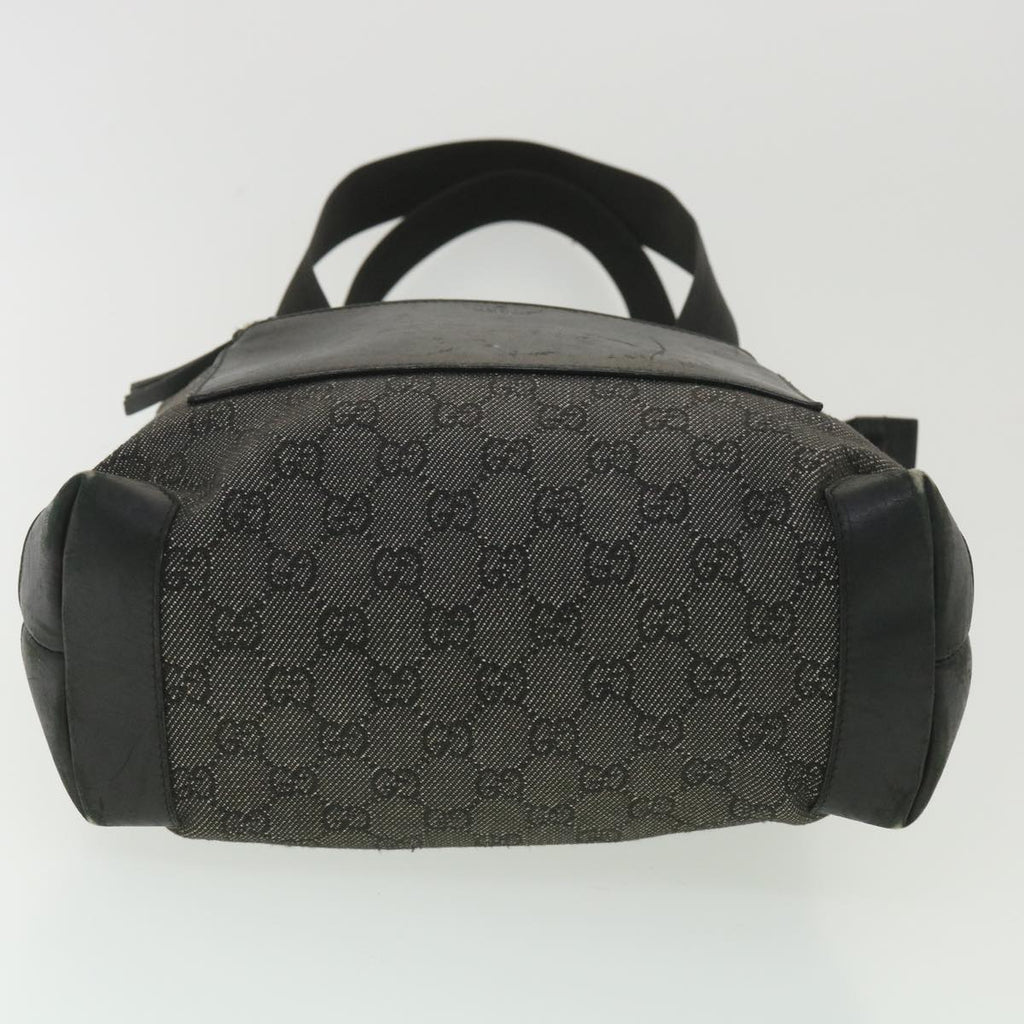 GUCCI GG Canvas Tote Bag Black 28893  ar8950