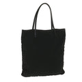 FENDI Zucca Canvas Tote Bag Black Brown  ar9031