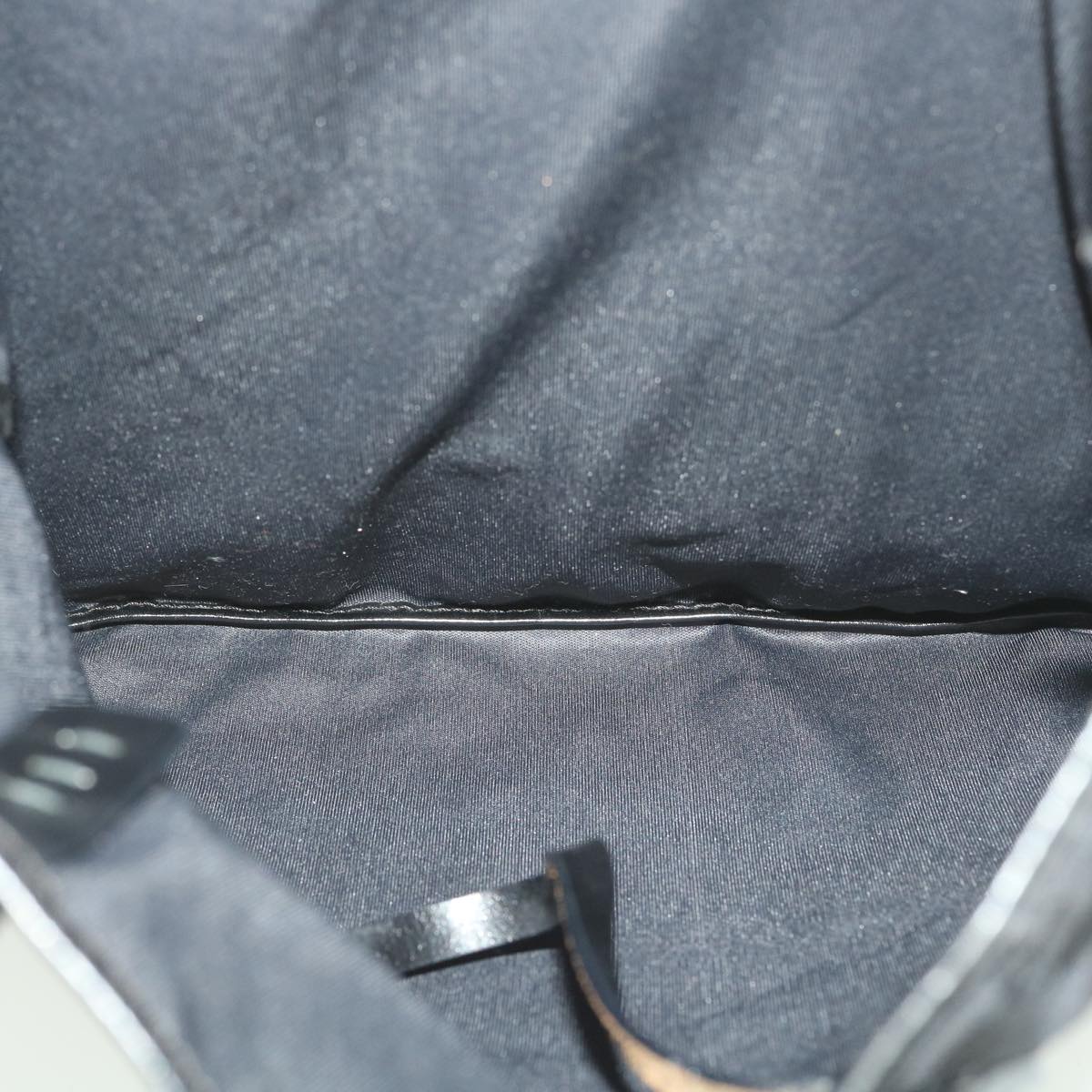 FENDI Zucca Canvas Tote Bag Black Brown  ar9031