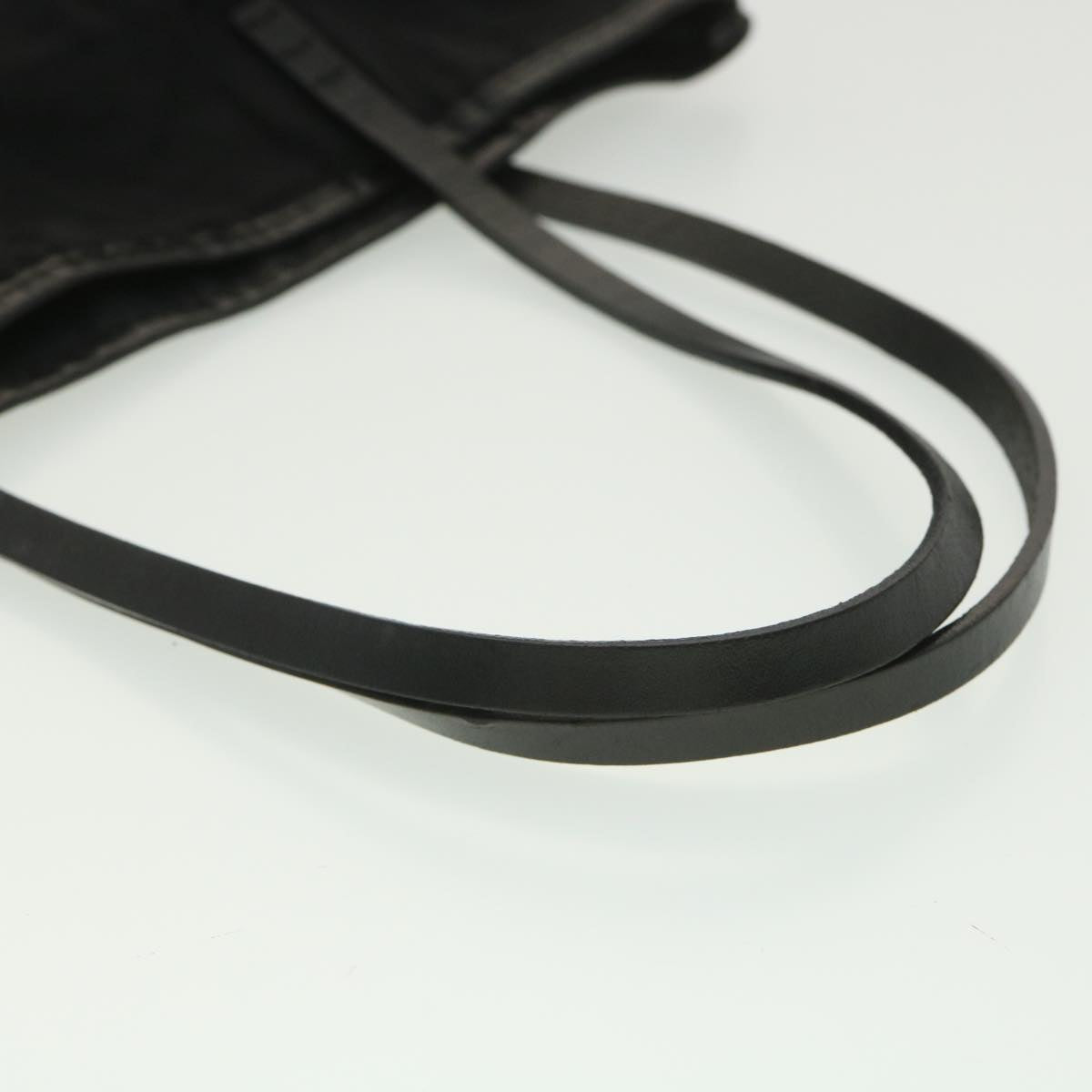 FENDI Zucca Canvas Tote Bag Black Brown  ar9031