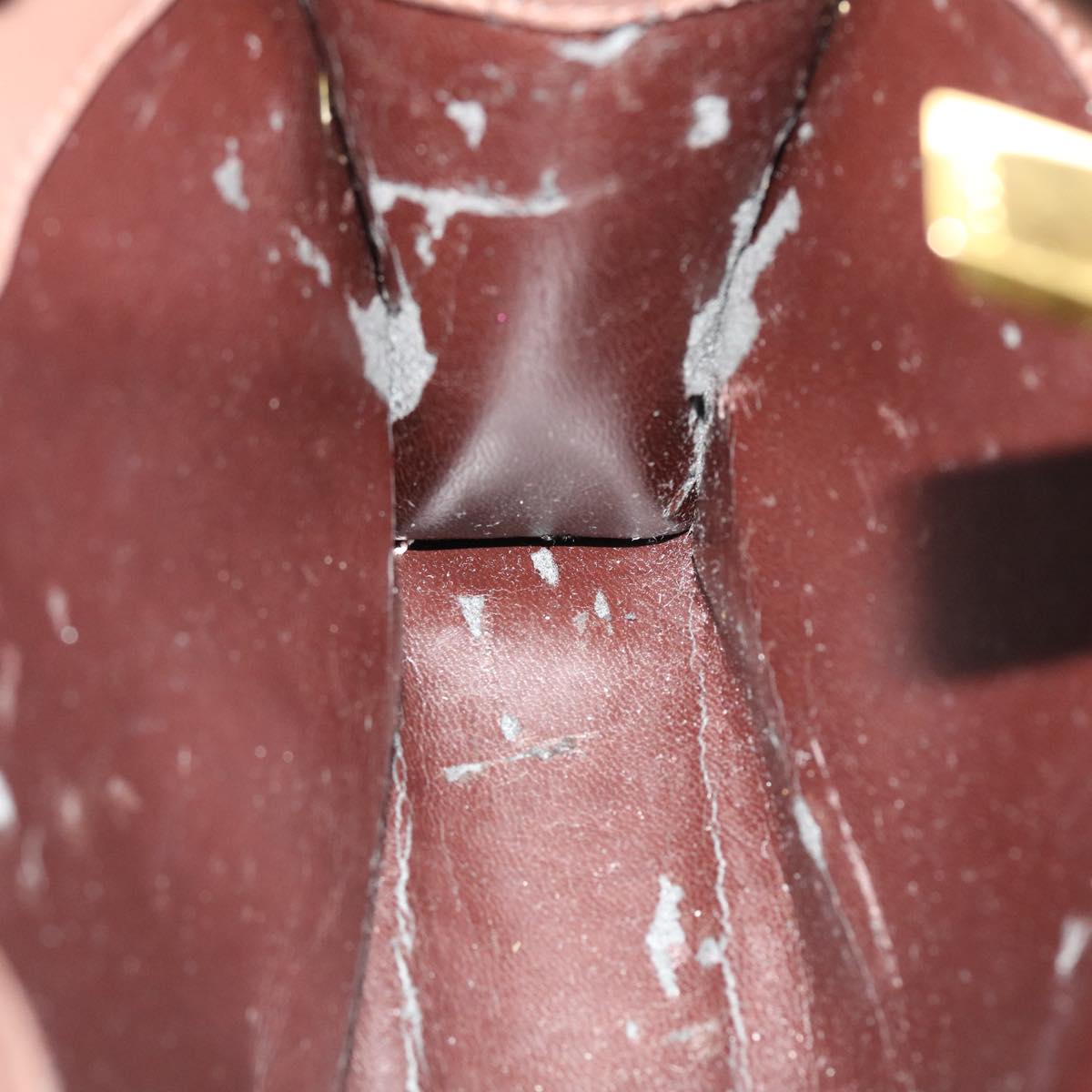 GUCCI Hand Bag Leather Brown  ar9113