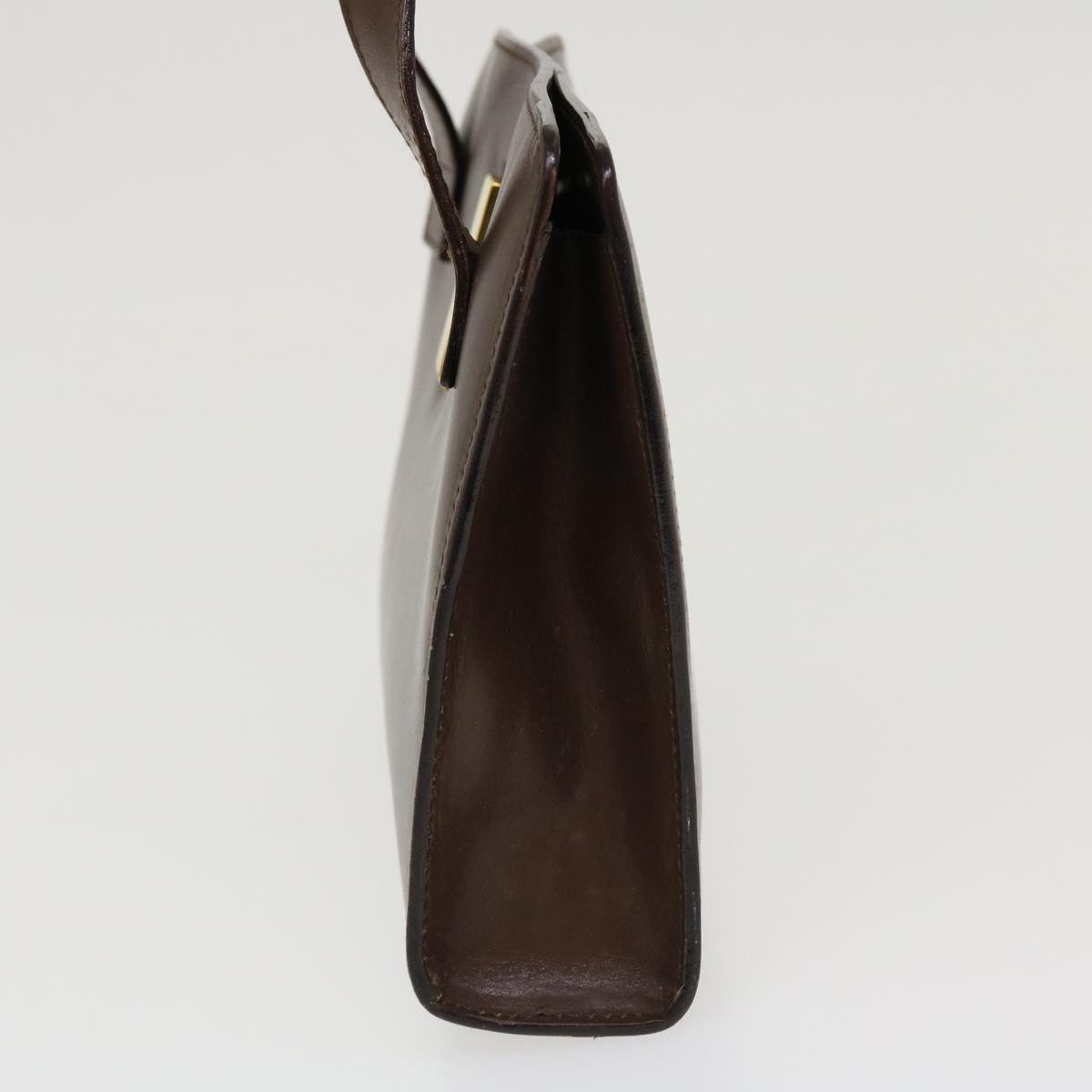 GUCCI Hand Bag Leather Brown  ar9113