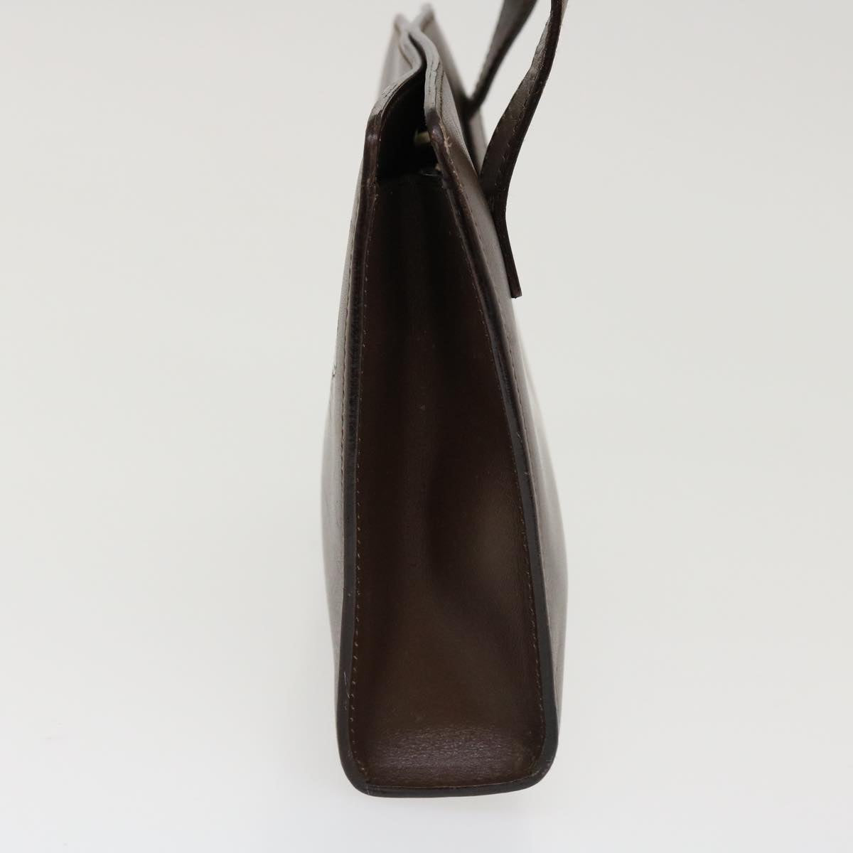 GUCCI Hand Bag Leather Brown  ar9113