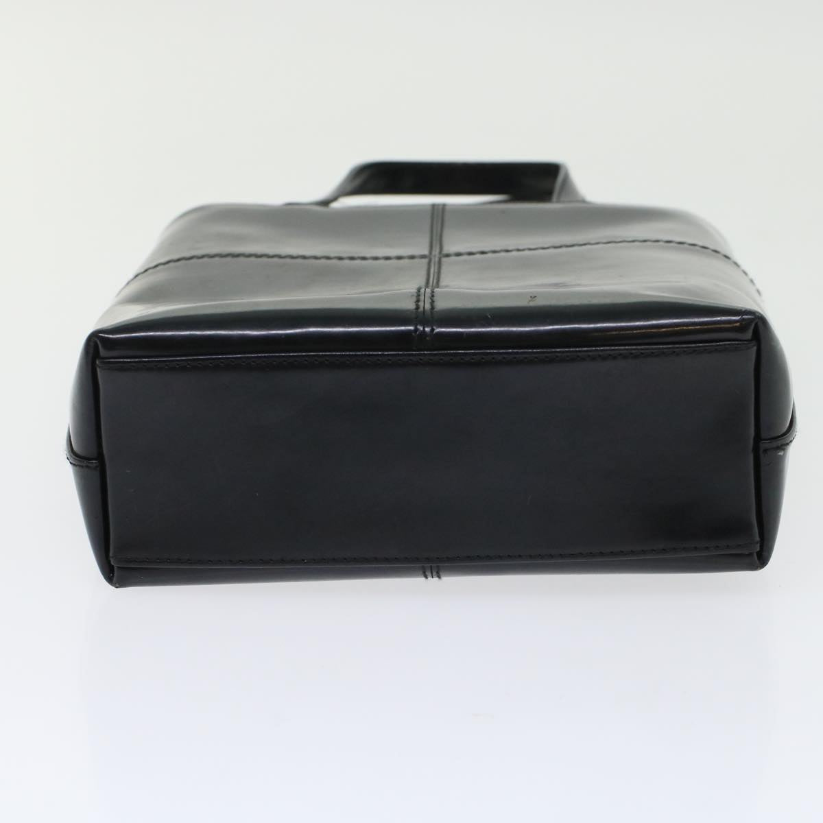GUCCI Hand Bag Patent leather 2way Shoulder Bag Black 000-2113-0553  ar9686B