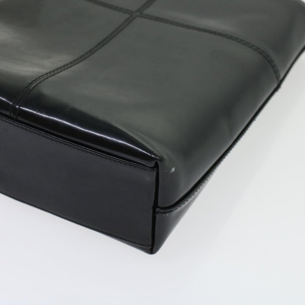 GUCCI Hand Bag Patent leather 2way Shoulder Bag Black 000-2113-0553  ar9686B