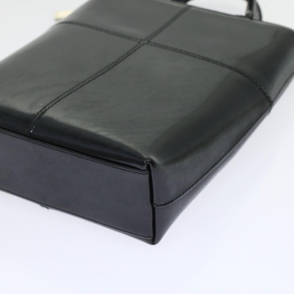 GUCCI Hand Bag Patent leather 2way Shoulder Bag Black 000-2113-0553  ar9686B
