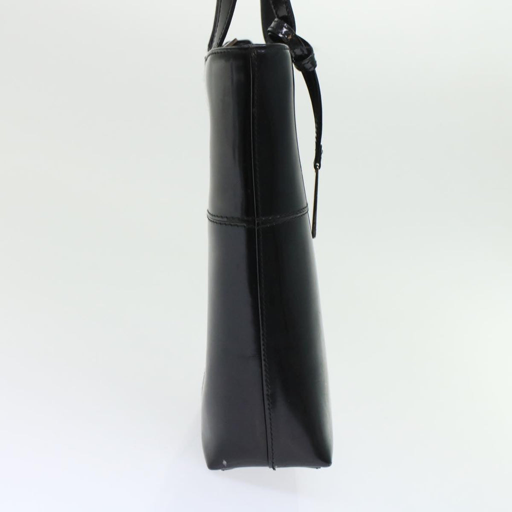 GUCCI Hand Bag Patent leather 2way Shoulder Bag Black 000-2113-0553  ar9686B