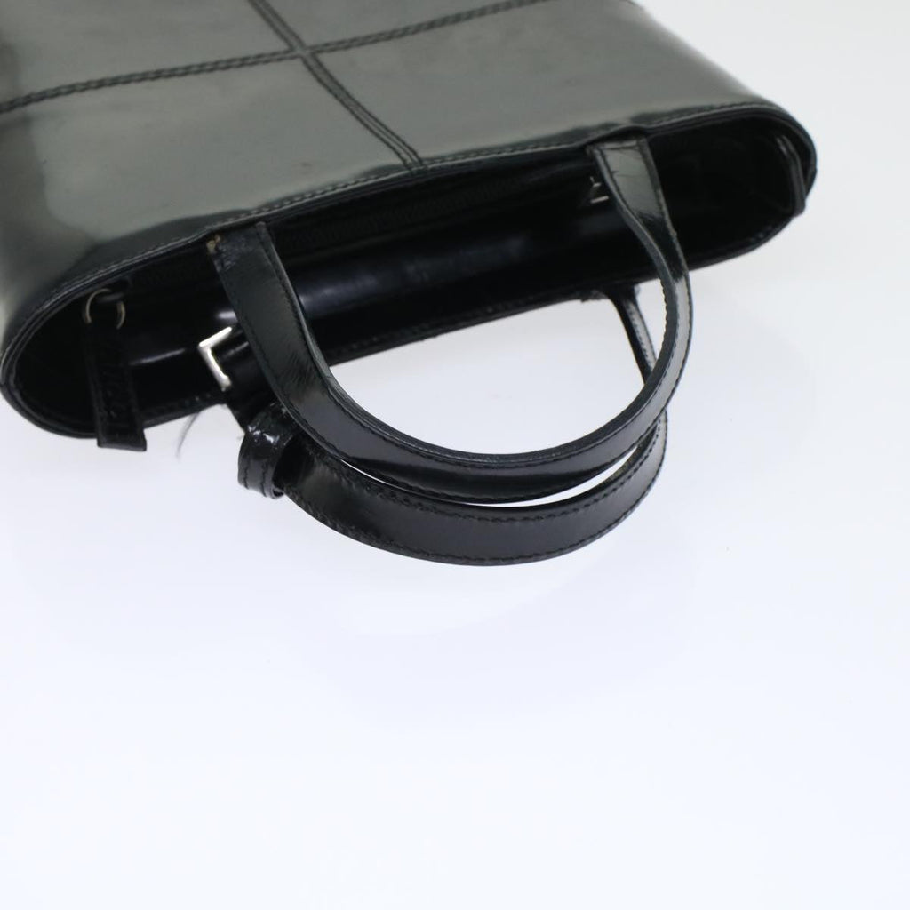 GUCCI Hand Bag Patent leather 2way Shoulder Bag Black 000-2113-0553  ar9686B