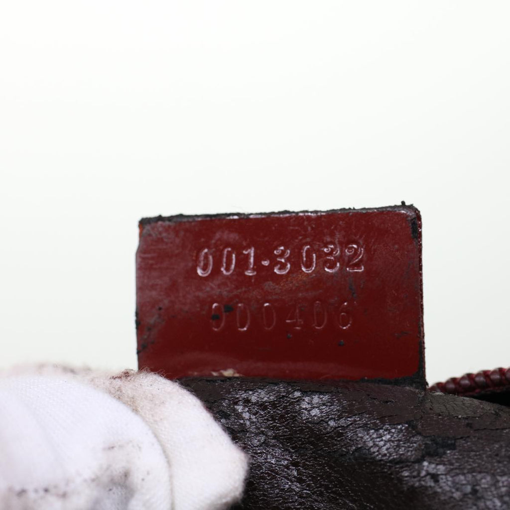 GUCCI Shoulder Bag Patent leather Red  ar9699B