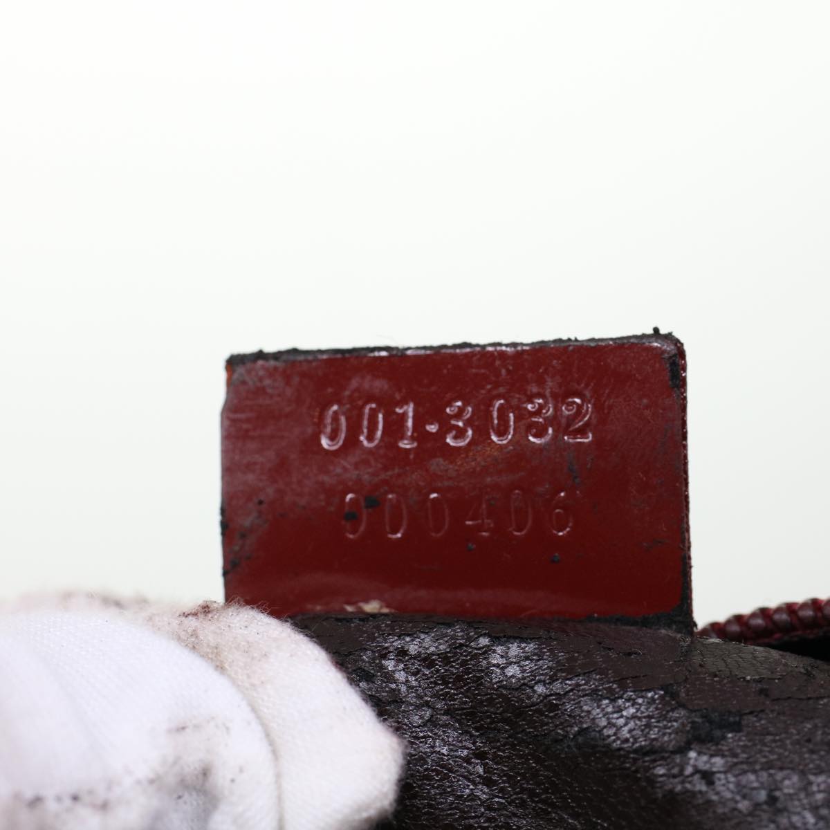 GUCCI Shoulder Bag Patent leather Red  ar9699B