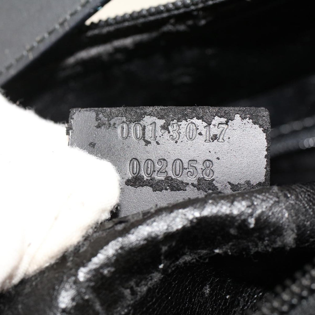 GUCCI Shoulder Bag Leather Black 001.3017  ar9877B