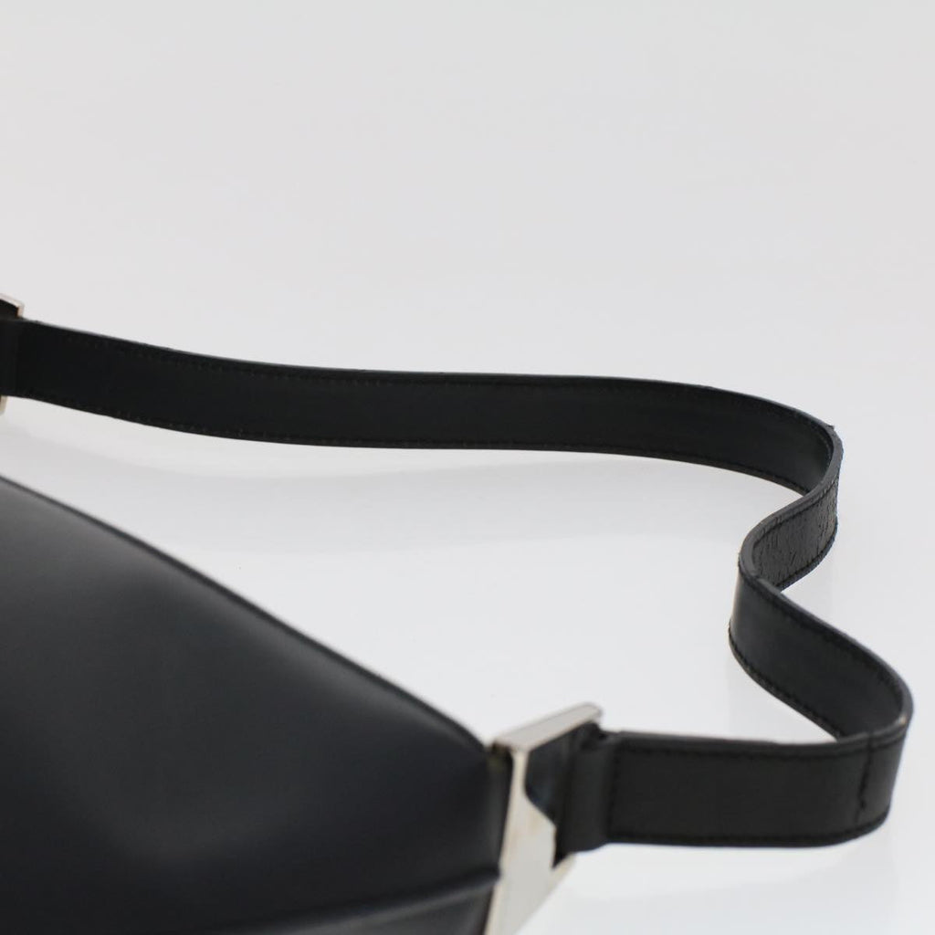 GUCCI Shoulder Bag Leather Black 001.3017  ar9877B