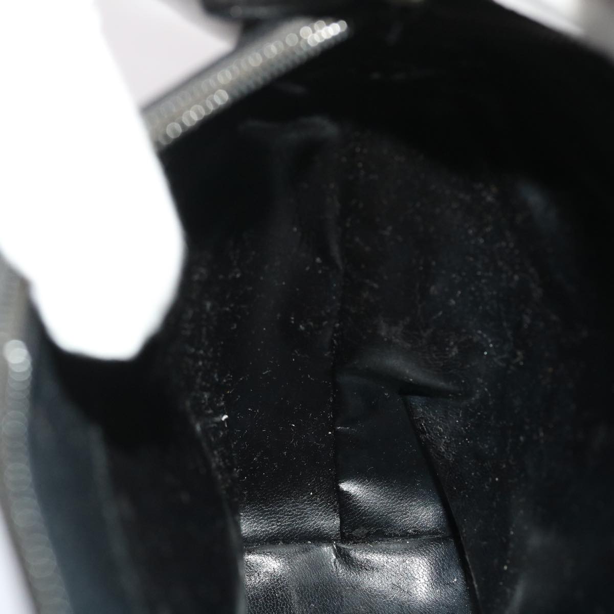 GUCCI Hand Bag Leather Black  ar9996