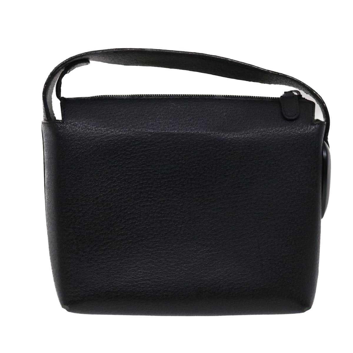 GUCCI Hand Bag Leather Black  ar9996