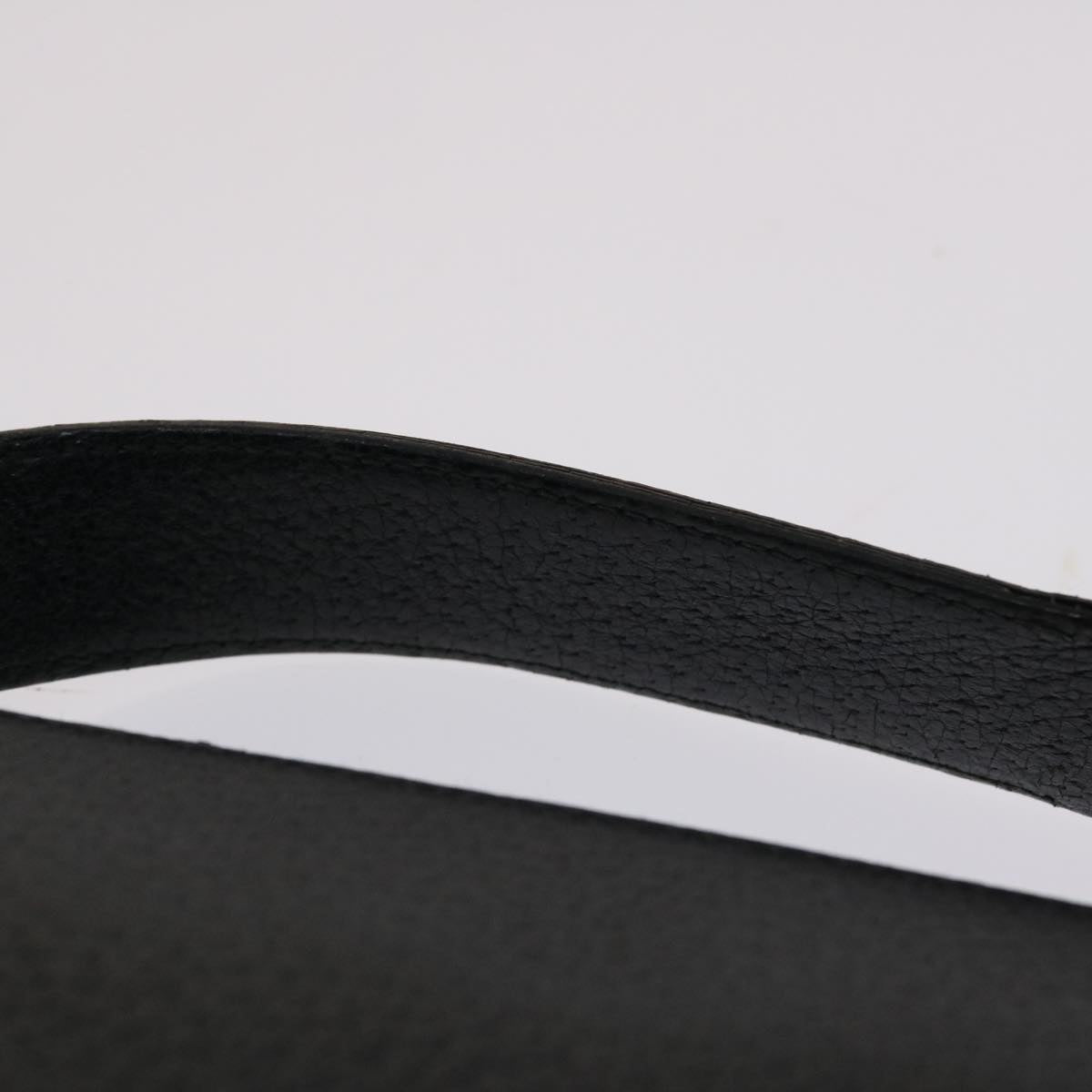GUCCI Hand Bag Leather Black  ar9996