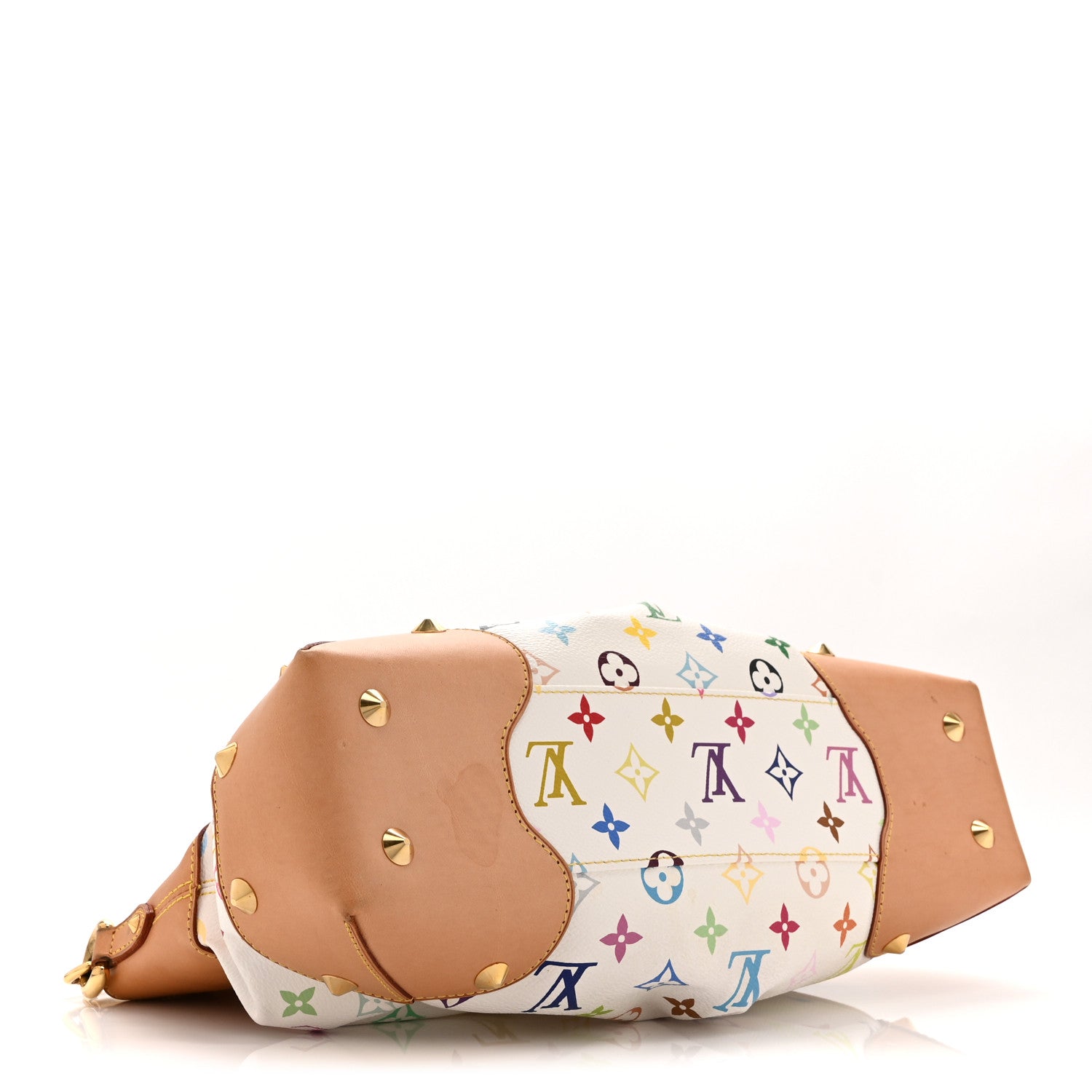 Louis Vuitton Monogram Multicolor Judy MM White