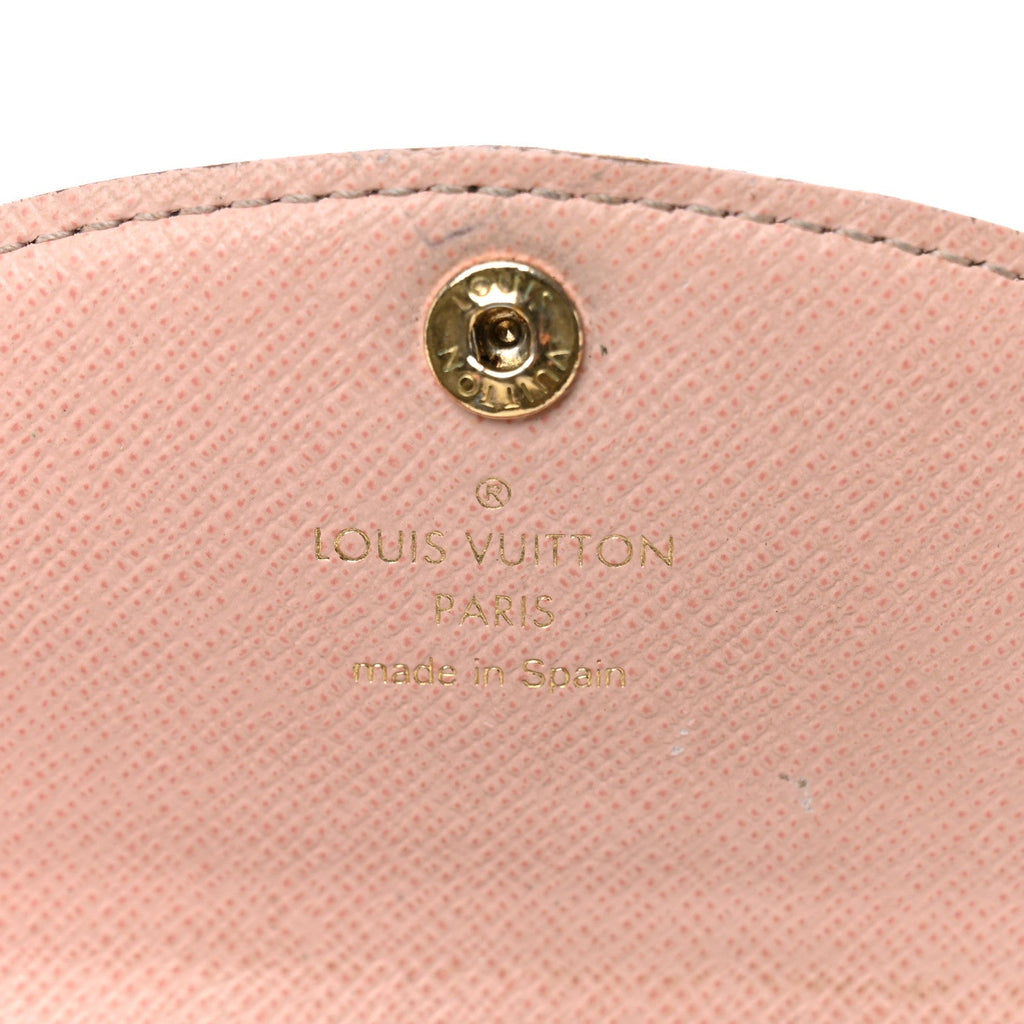 Louis Vuitton Monogram Rosalie Coin Purse Rose Ballerine