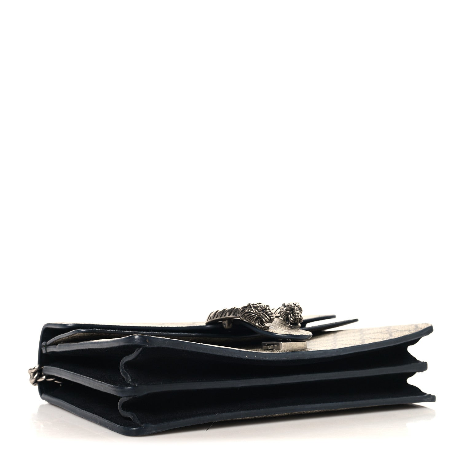 Gucci GG Supreme Monogram Small Dionysus Shoulder Bag Black
