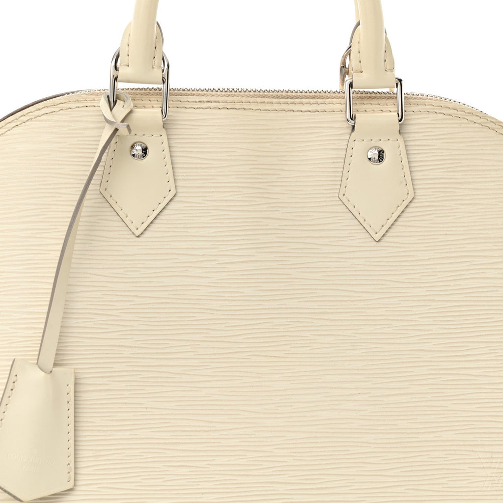 Louis Vuitton Epi Alma PM White