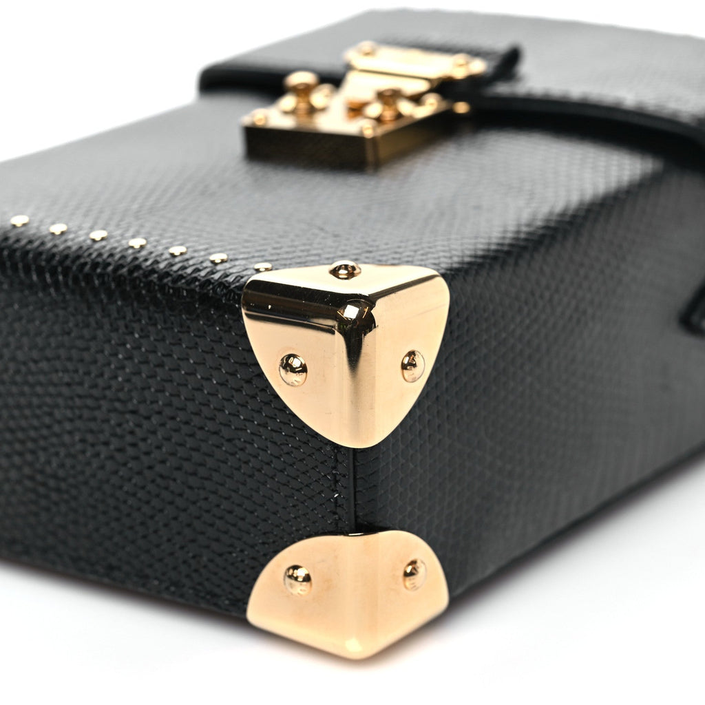 Louis Vuitton Lizard Camera Box Black