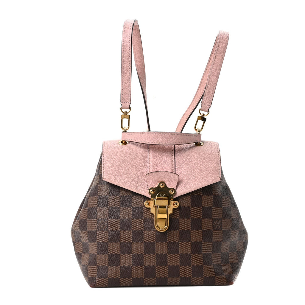 Louis Vuitton Damier Ebene Clapton Backpack Magnolia