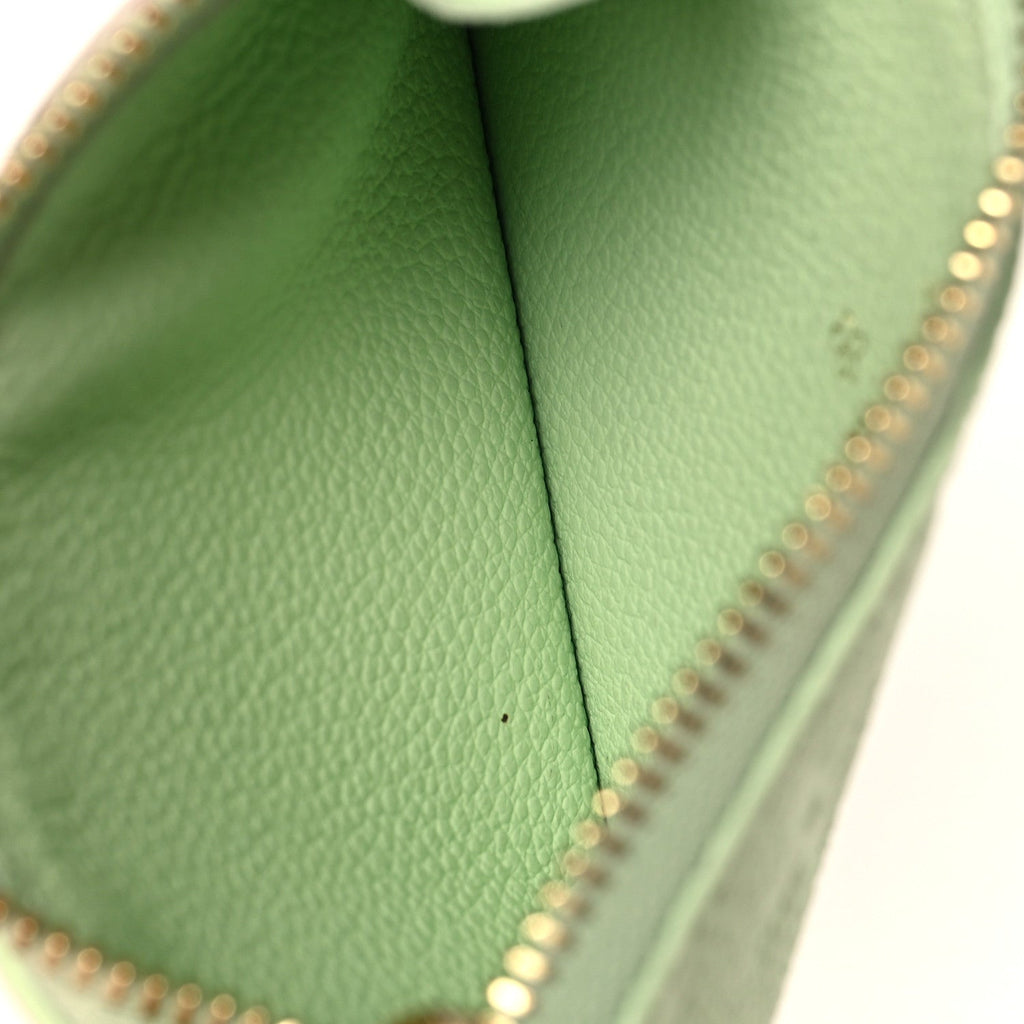 Louis Vuitton LV X TM Monogram Romy Card Holder Green Tea