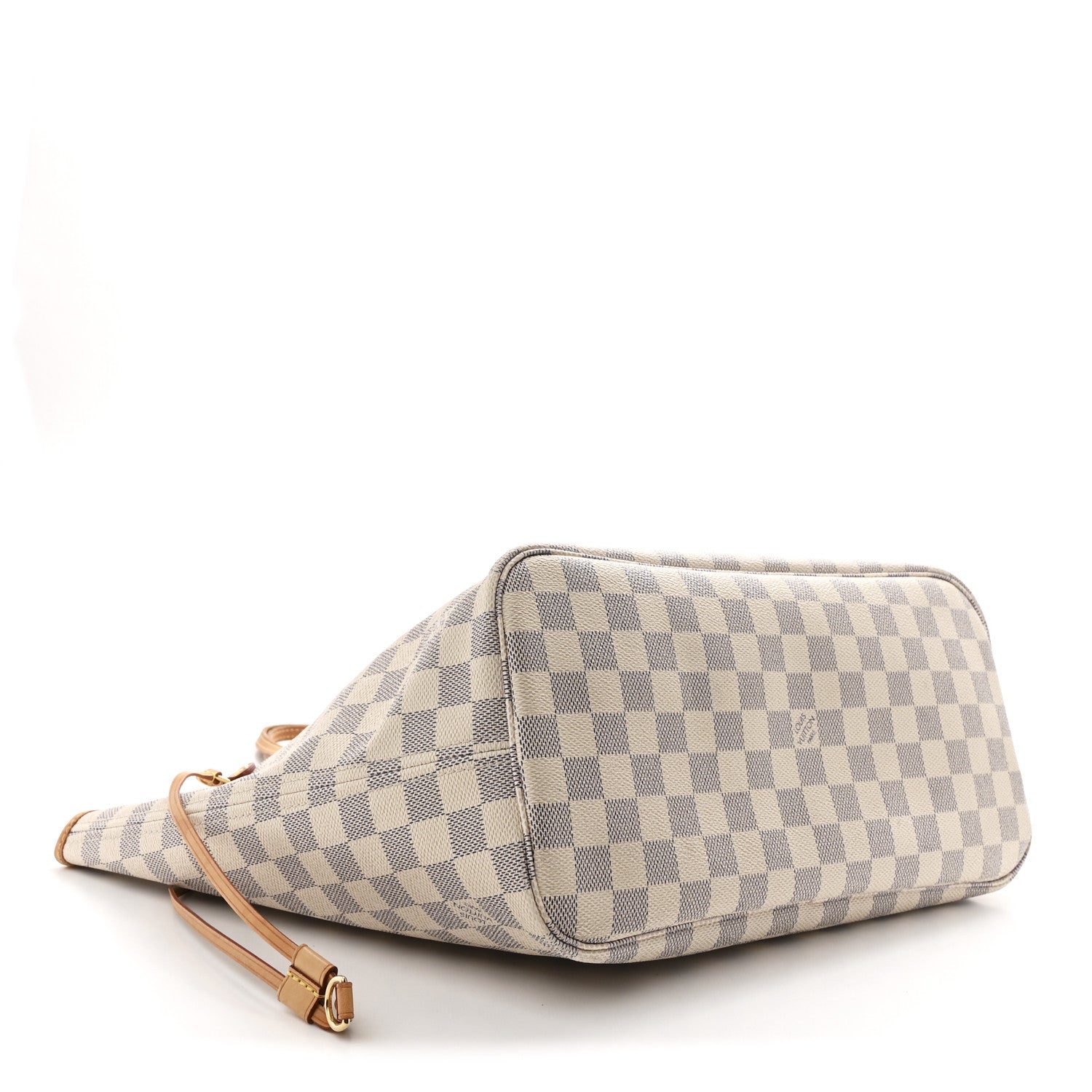 Louis Vuitton Damier Azur Neo Neverfull MM Rose Ballerine