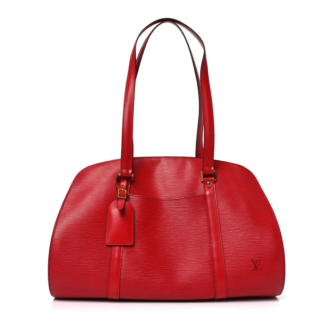 Louis Vuitton Epi Solferino 50 Castillan Red
