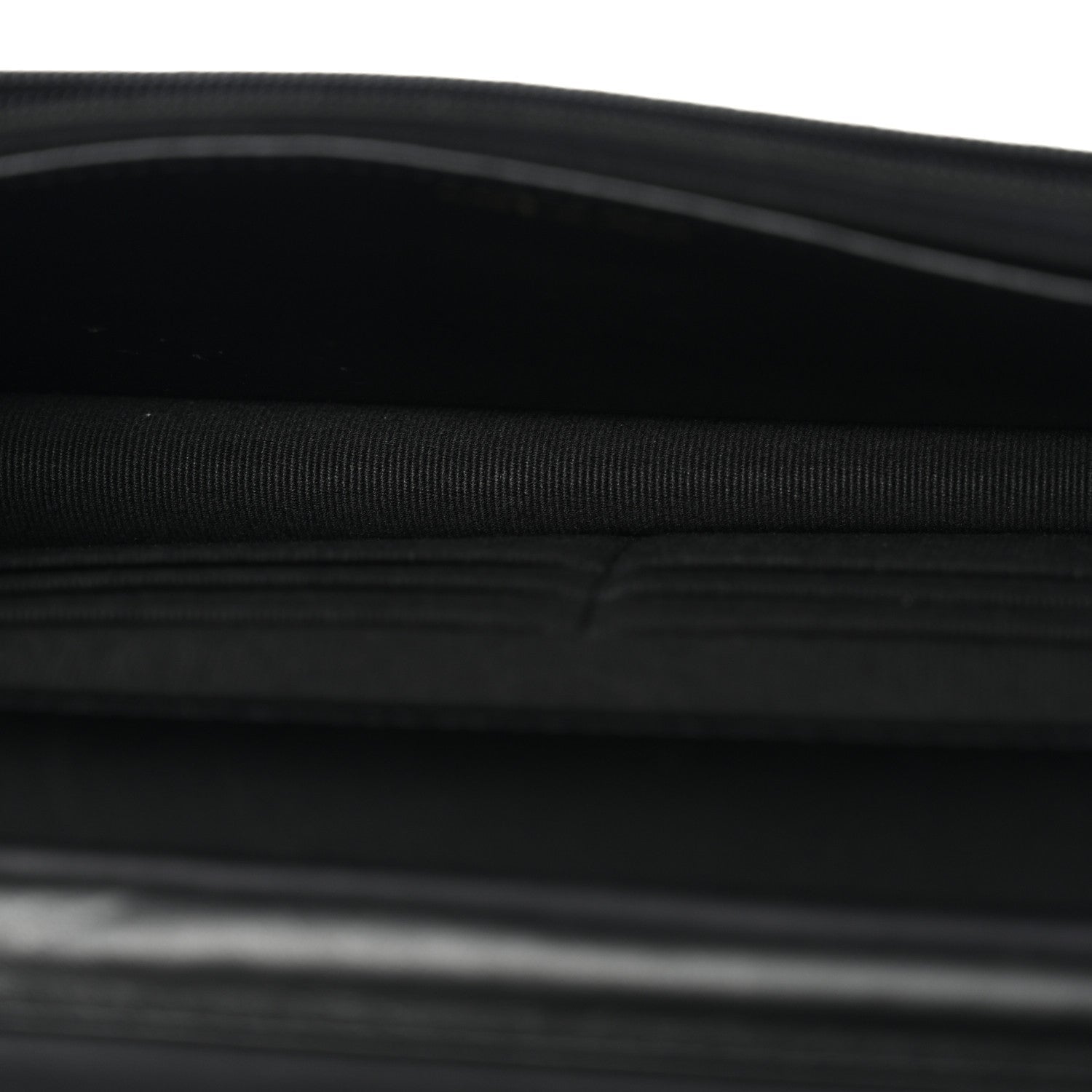 Chanel Caviar Quilted Boy Wallet On Chain WOC Black
