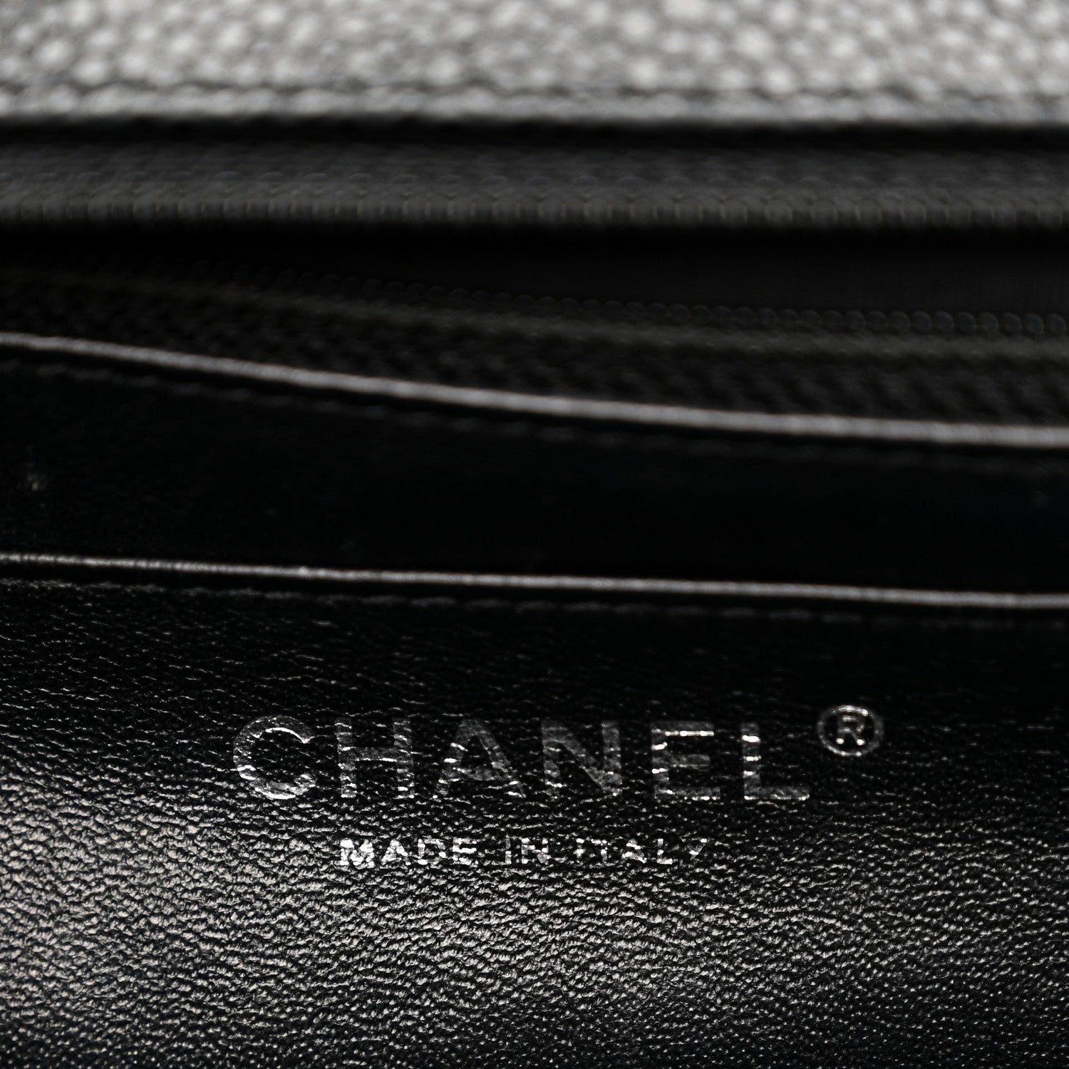 Chanel Caviar Quilted Jumbo Single Flap Black