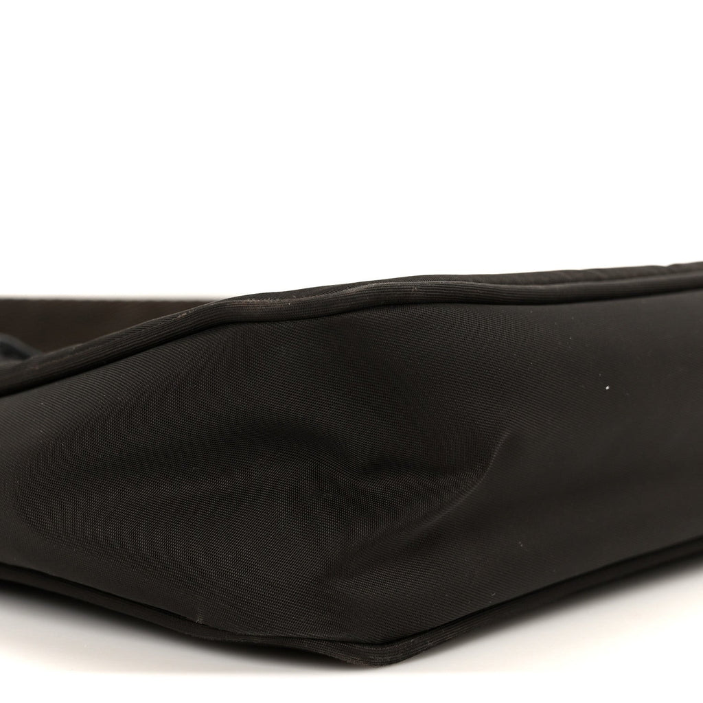 Prada Tessuto Nylon Mini Re-Edition 2000 Bag Caffe