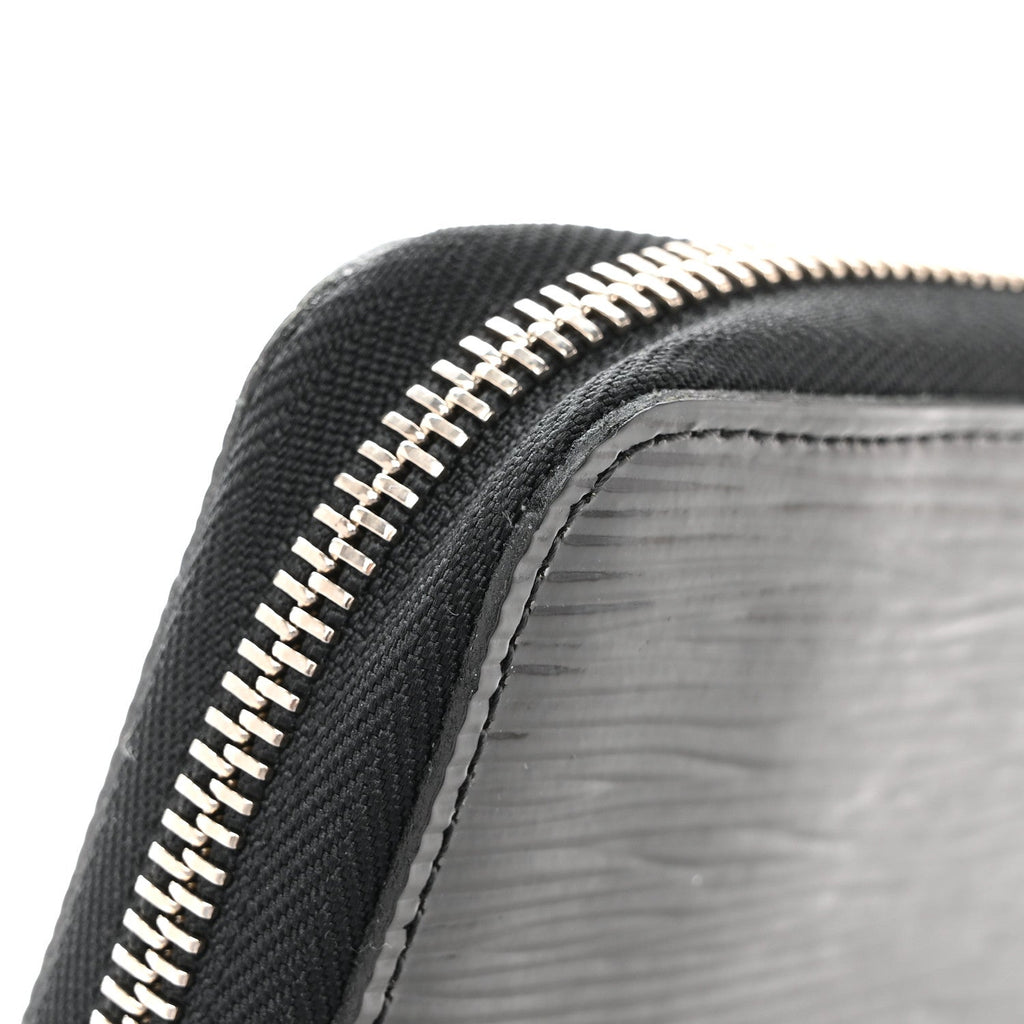Louis Vuitton Epi Electric Zippy Organizer Wallet Black