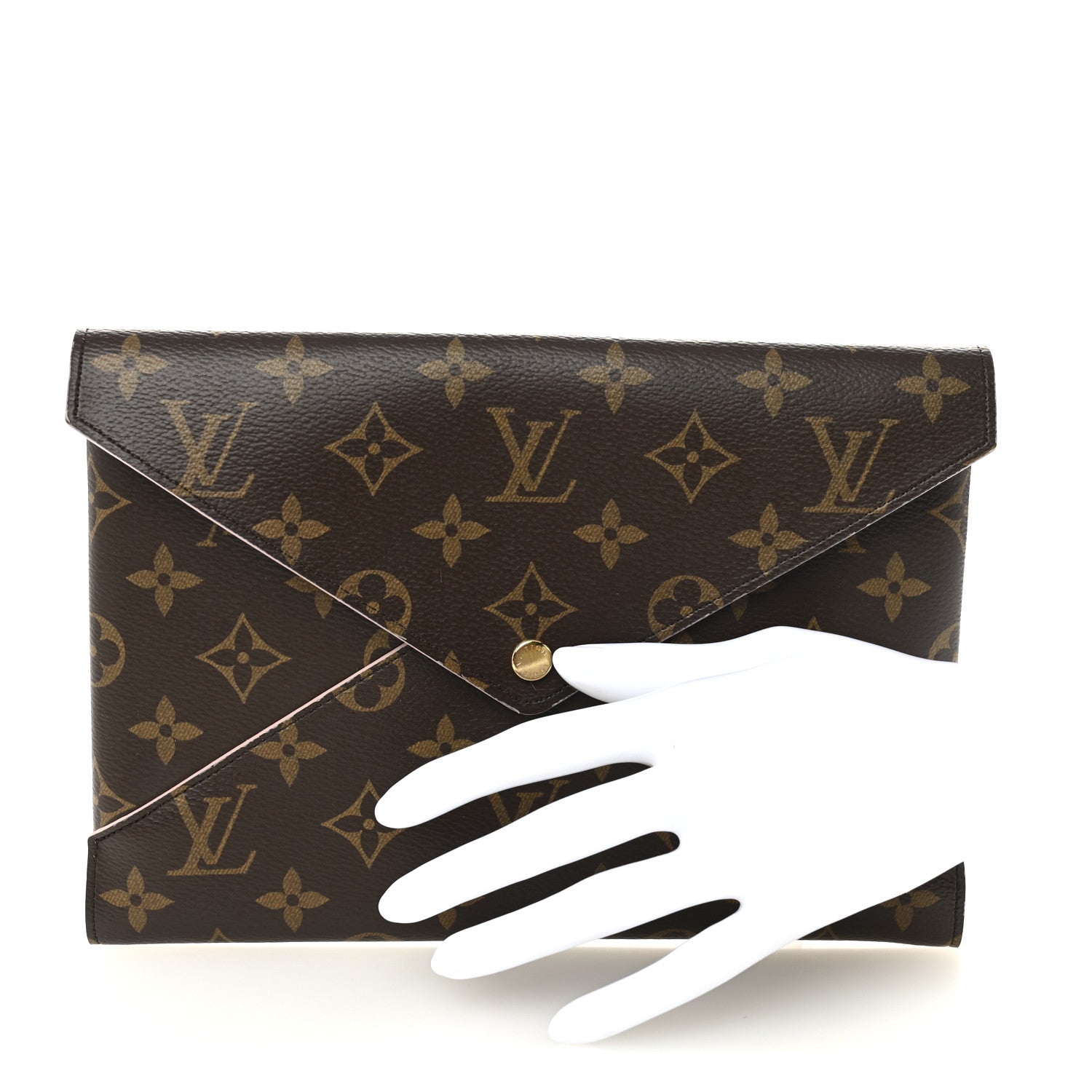 Louis Vuitton Monogram Large Kirigami Pochette Insert Rose Ballerine