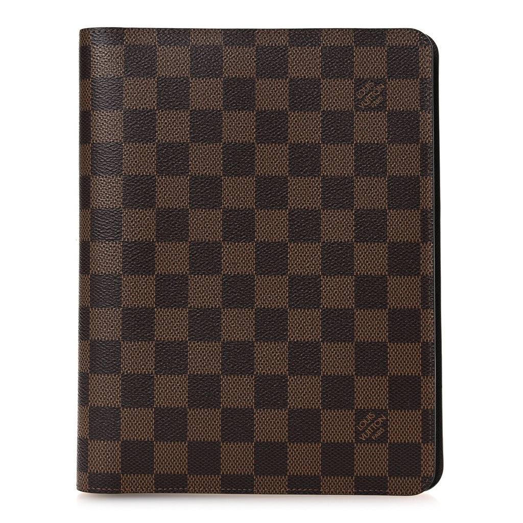 Louis Vuitton Damier Ebene Desk Agenda Cover